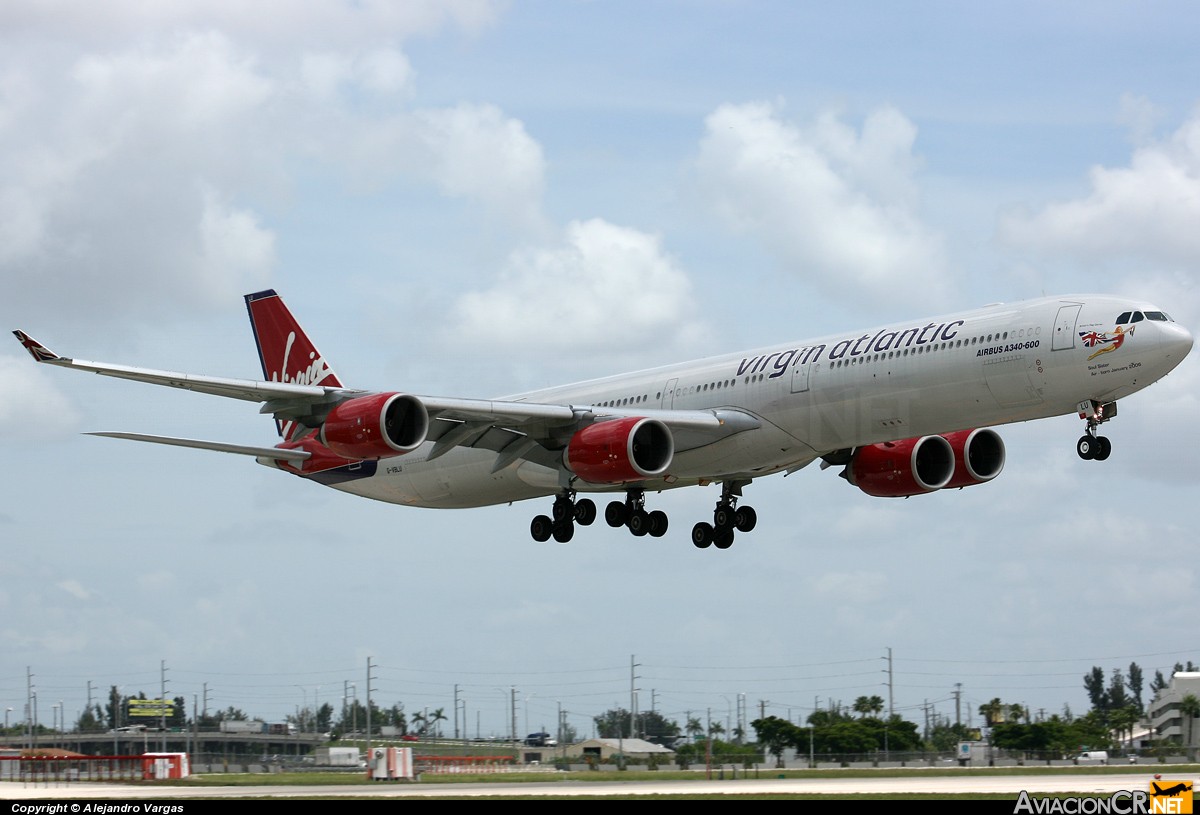 G-VBLU - Airbus A340-642 - Virgin Atlantic