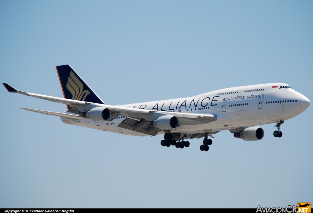 9V-SPP - Boeing 747-412 - Singapore Airlines