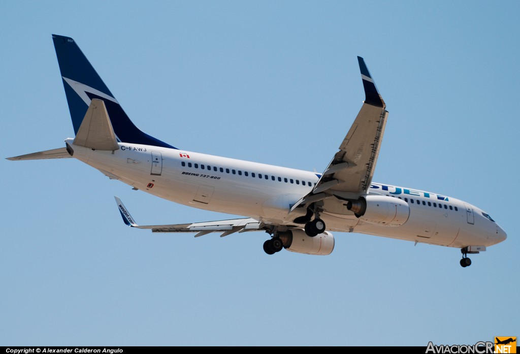 C-FAWJ - Boeing 737-8CT - Westjet