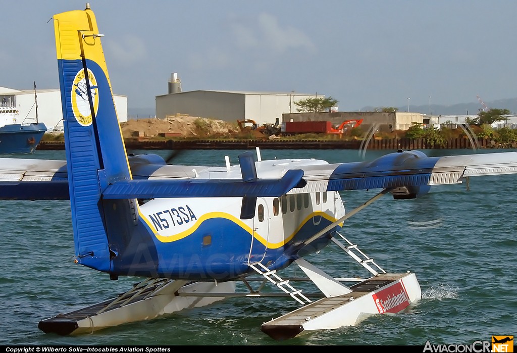 N573SA - De Havilland Canada DHC-6-300 Twin Otter - Seaborne AIrlines