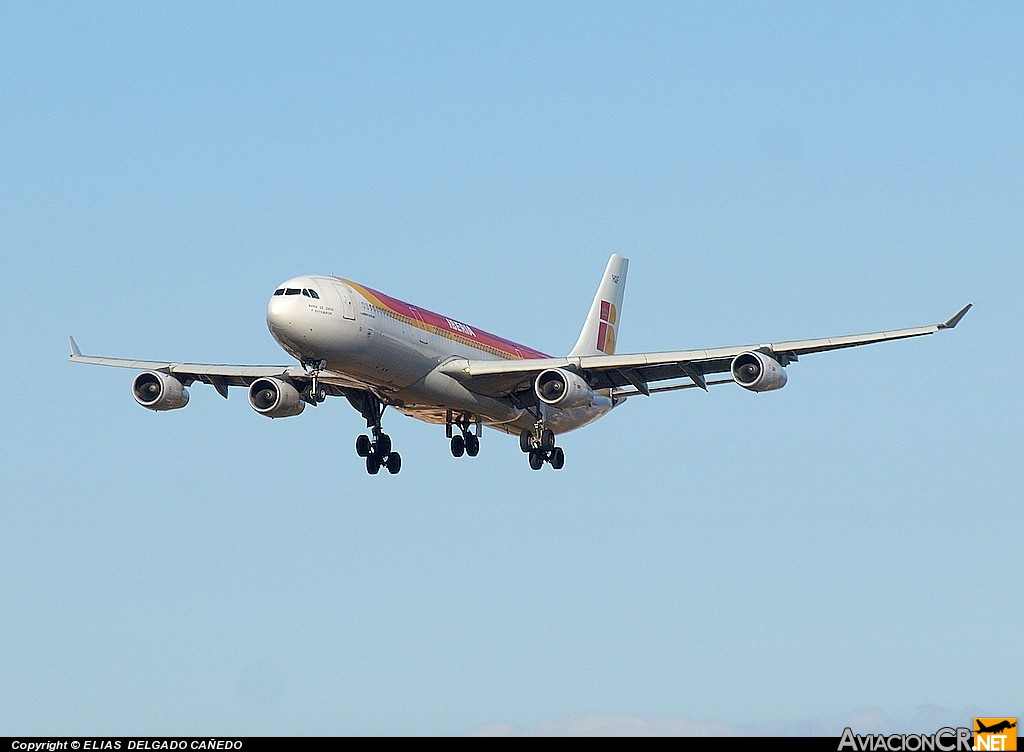 EC-HQF - Airbus A340-313X - Iberia