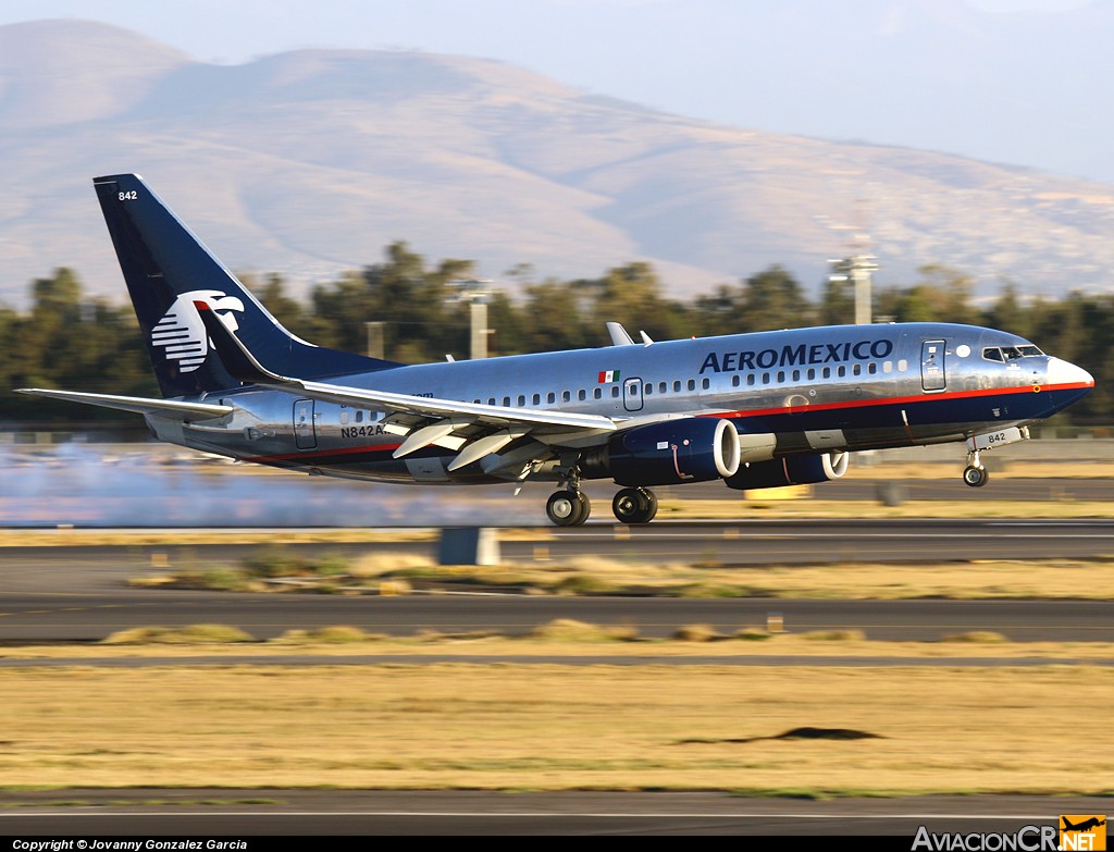 N842AM - Boeing 737-752 - Aeromexico