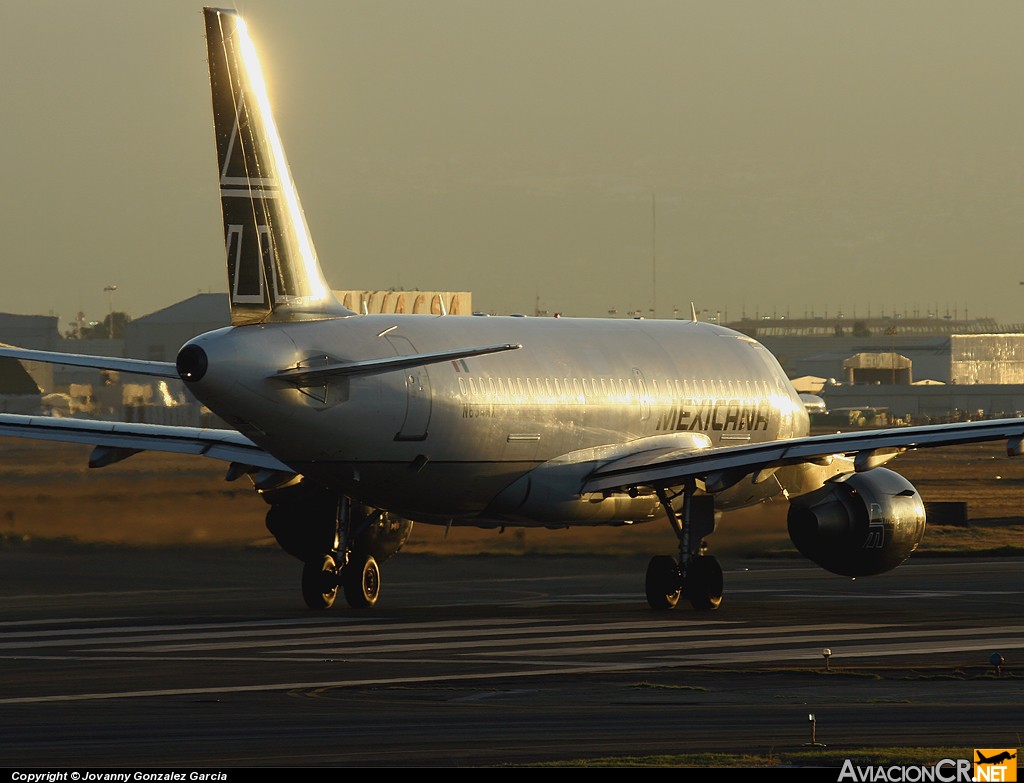 N634MX - Airbus A319-112 - Mexicana