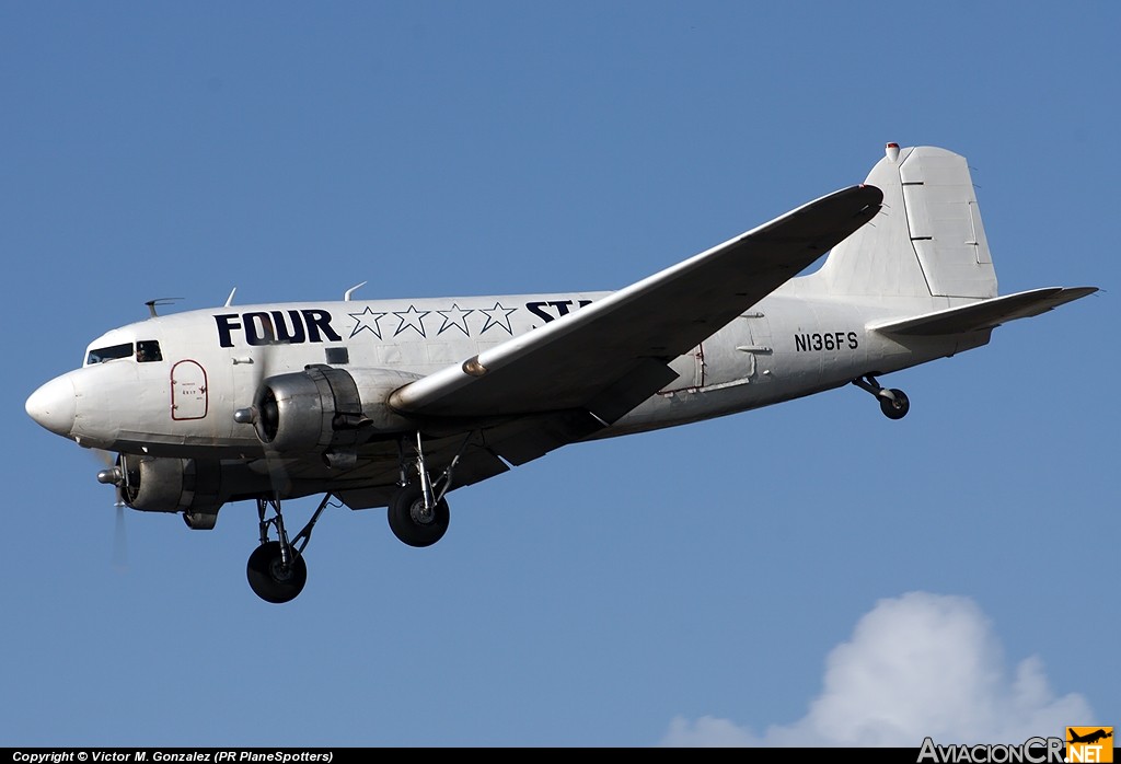 N136FS - Douglas DC-3 (C-47/53/117/R4D/Skytrain/Dakota) - Four Stars Aviation