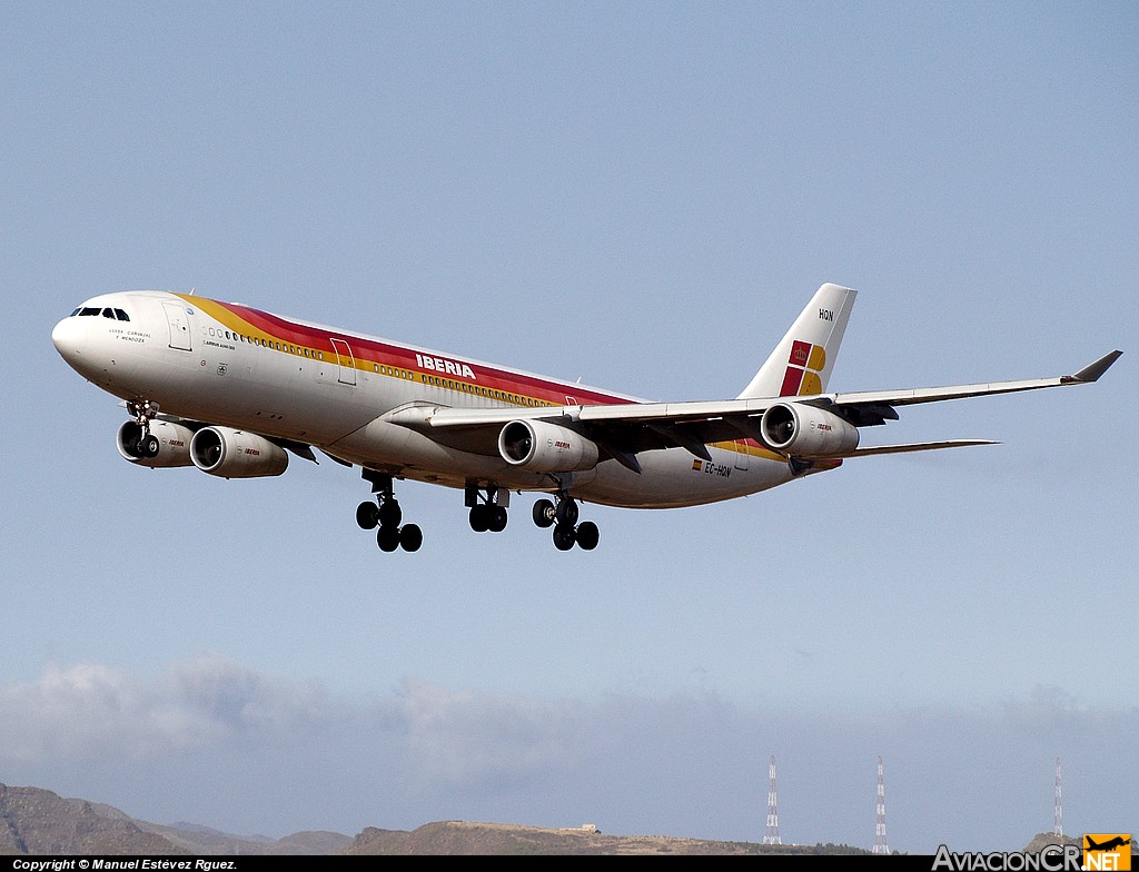 EC-HQN - Airbus A340-313X - Iberia