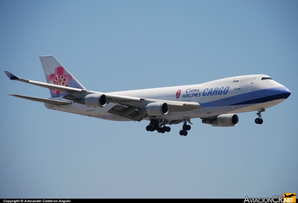 B-18701 - Boeing 747-409F/SCD - China Airlines Cargo