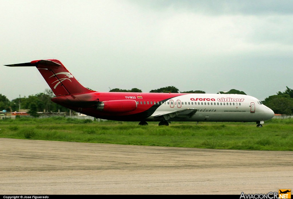 YV1922 - McDonnell Douglas DC-9-31 - Aserca Airlines