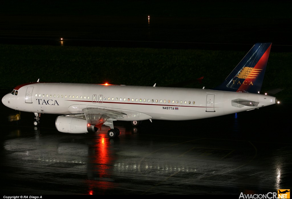 N497TA - Airbus A320-233 - TACA