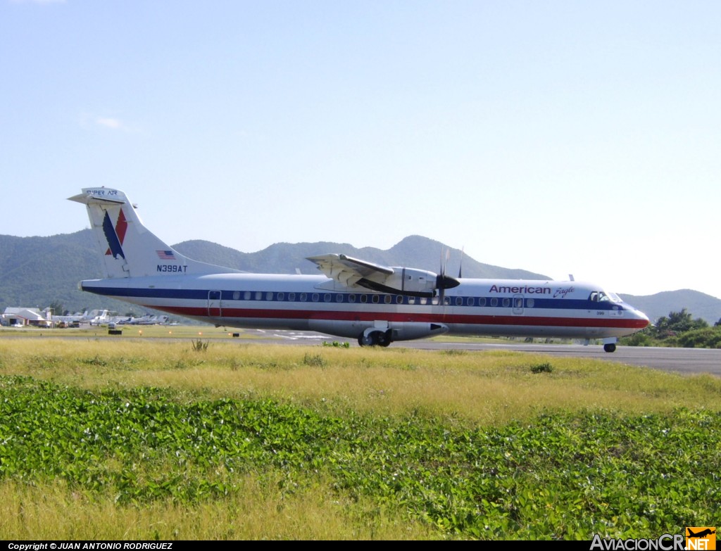 N399AT - ATR 72-212 - American Eagle