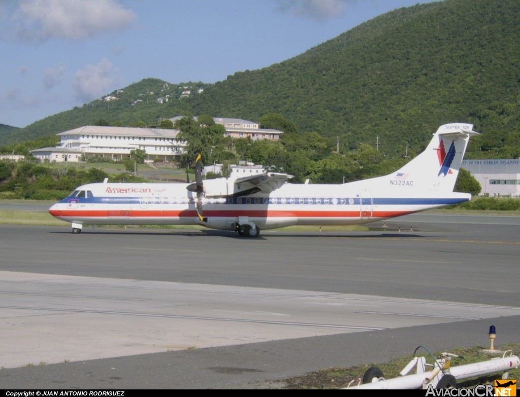 N322AC - ATR 72-212 - American Eagle