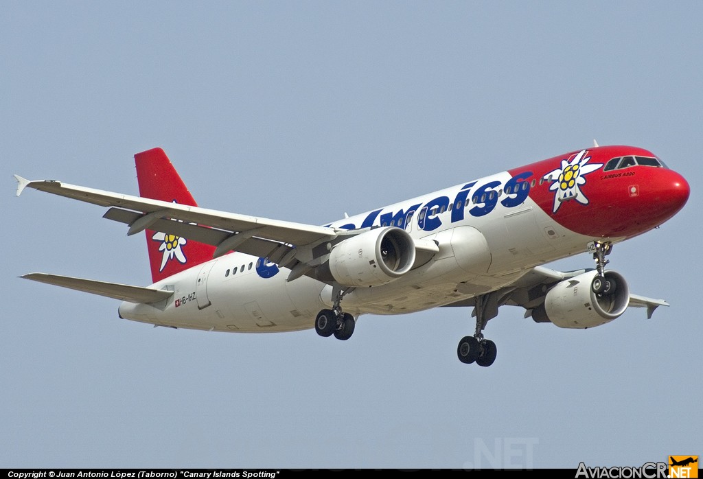H-IHZ - Airbus A320-214 - Edelweiss Air