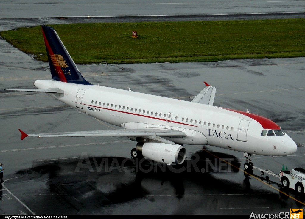 N521TA - Airbus A319-132 - TACA