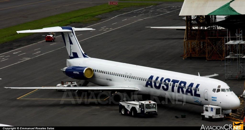 LV-VBX - McDonnell Douglas MD-88 - Austral Líneas Aéreas