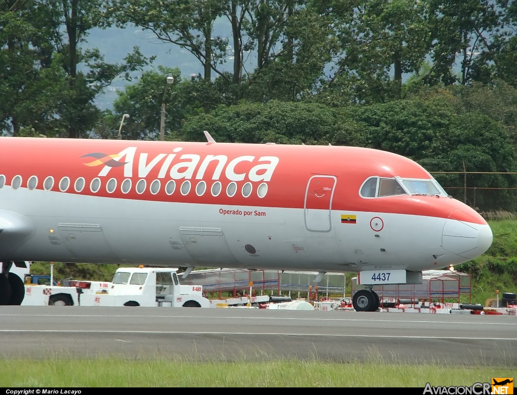 HK-4437 - Fokker 100 - Avianca Colombia