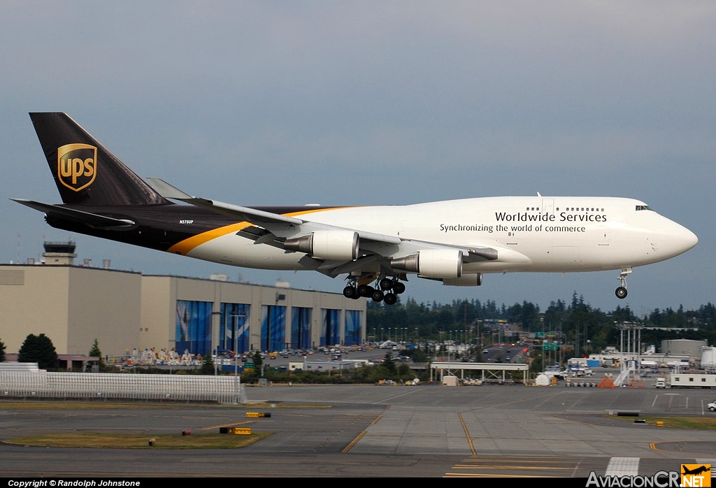 N578UP - Boeing 747-45E(BCF) - UPS - United Parcel Service