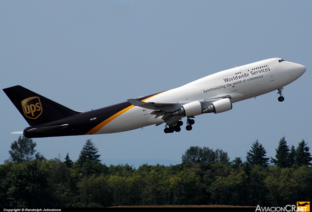 N578UP - Boeing 747-45E(BCF) - UPS - United Parcel Service