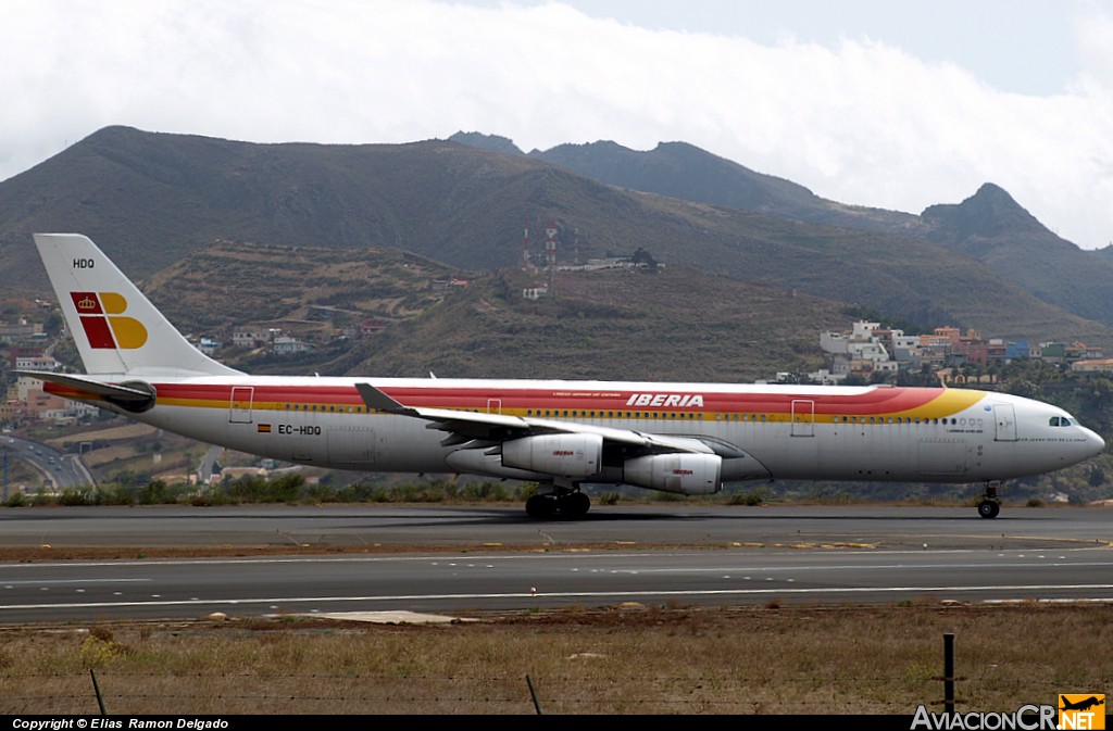 EC-HDQ - Airbus A340-313X - Iberia