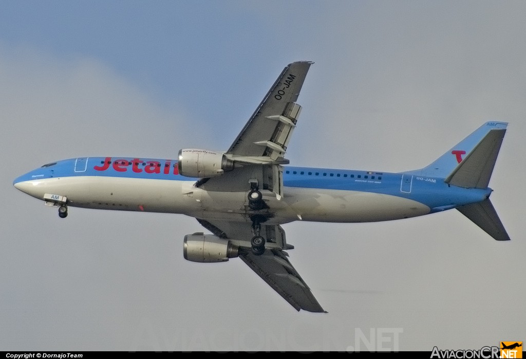 OO-JAM - Boeing 737-46J - Jetairfly