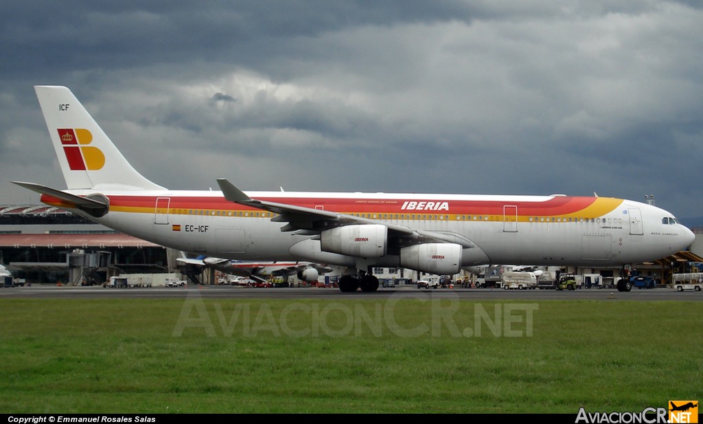 EC-ICF - Airbus A340-313X - Iberia