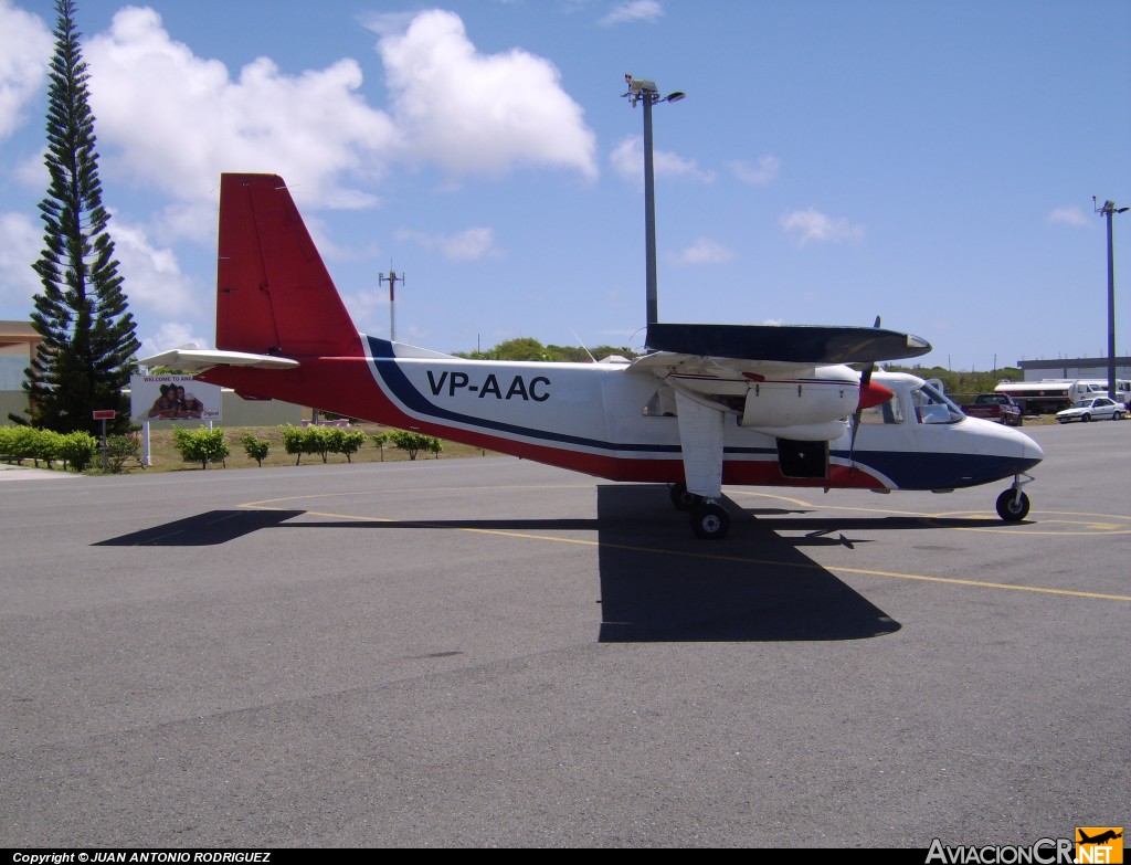 VP-AAC - Britten-Norman BN-2A Islander - Anguilla Air Services
