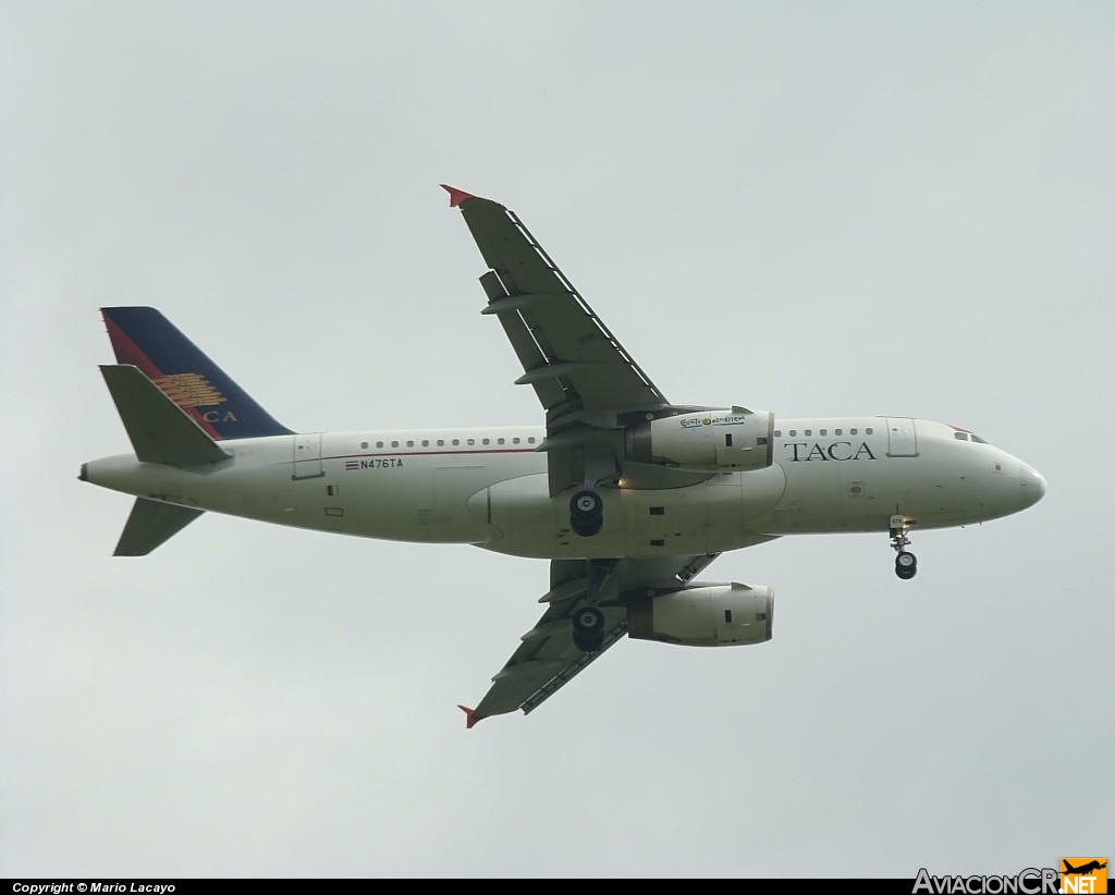 N476TA - Airbus A319-132 - TACA