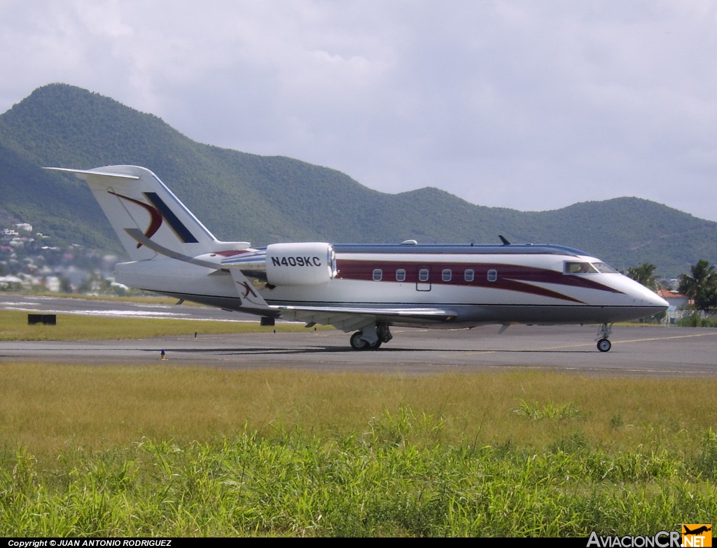 N409KC - Canadair CL-600-2B16 Challenger 604 - Privado