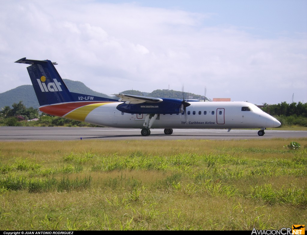V2-LFW - De Havilland Canada DHC-8-302 Dash 8 - LIAT