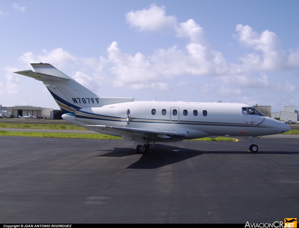 N787FF - Hawker Beechcraft Hawker 750 - Privado