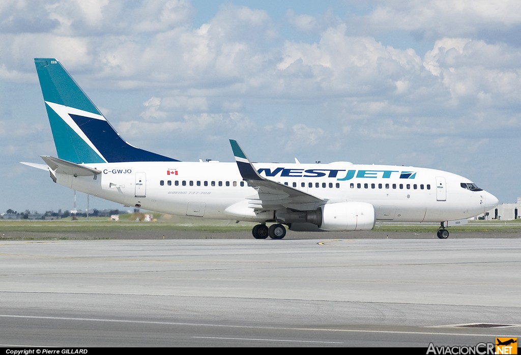 C-GWJO - Boeing 737-7CT - Westjet