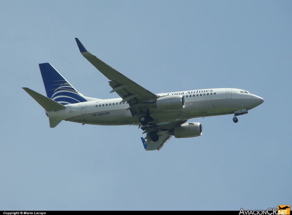 HP-1380CMP - Boeing 737-7V3 - Copa Airlines