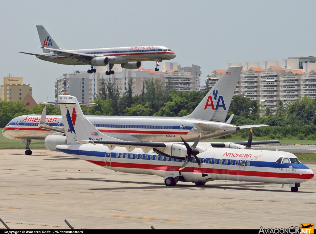 N355AT - ATR 72-212 - American Eagle