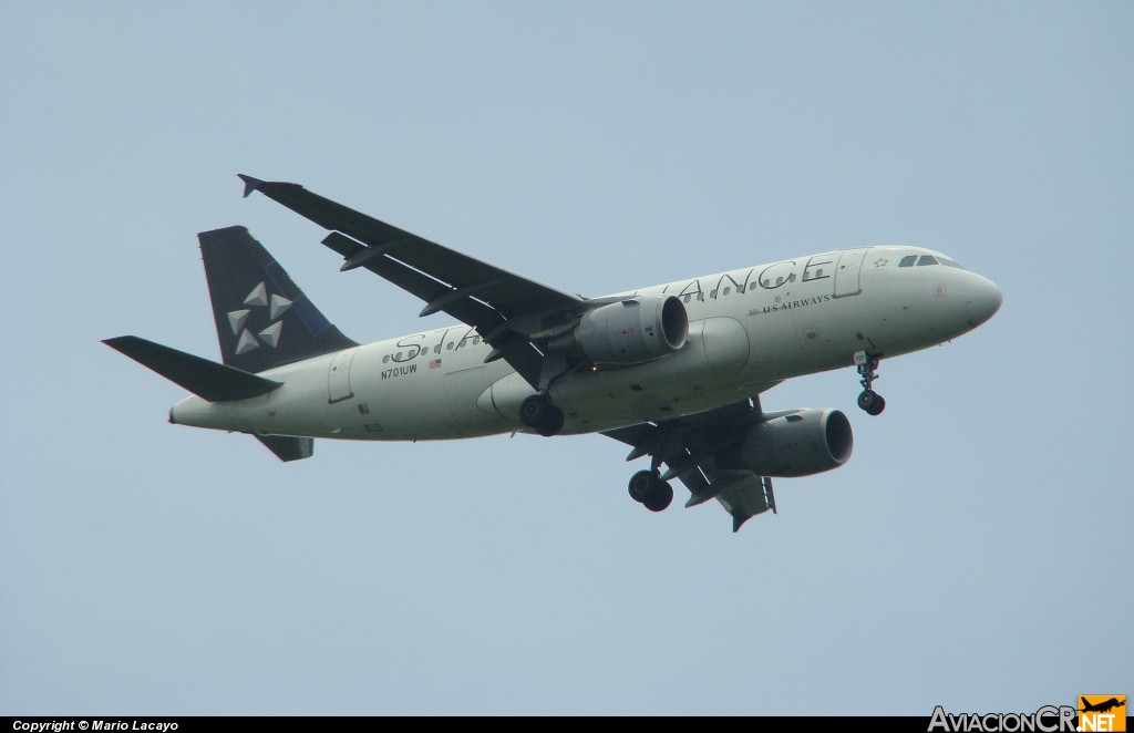 N701UW - Airbus A319-112 - US Airways