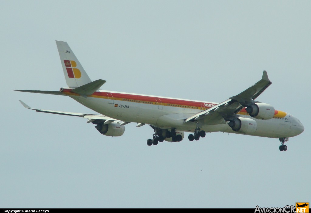 EC-JNQ - Airbus A340-642 - Iberia