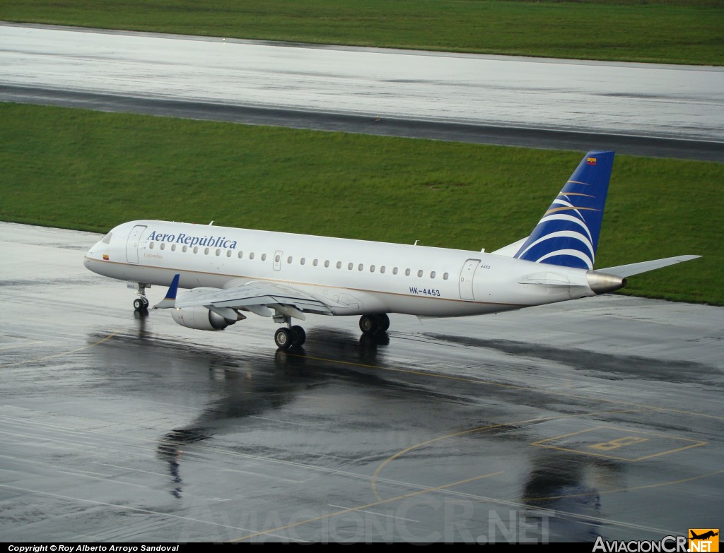 HK-4453 - Embraer ERJ-190-100AR - AeroRepublica