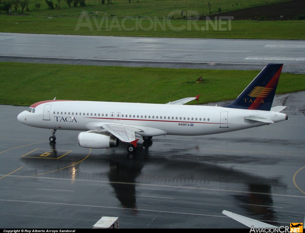 N498TA - Airbus A320-233 - TACA