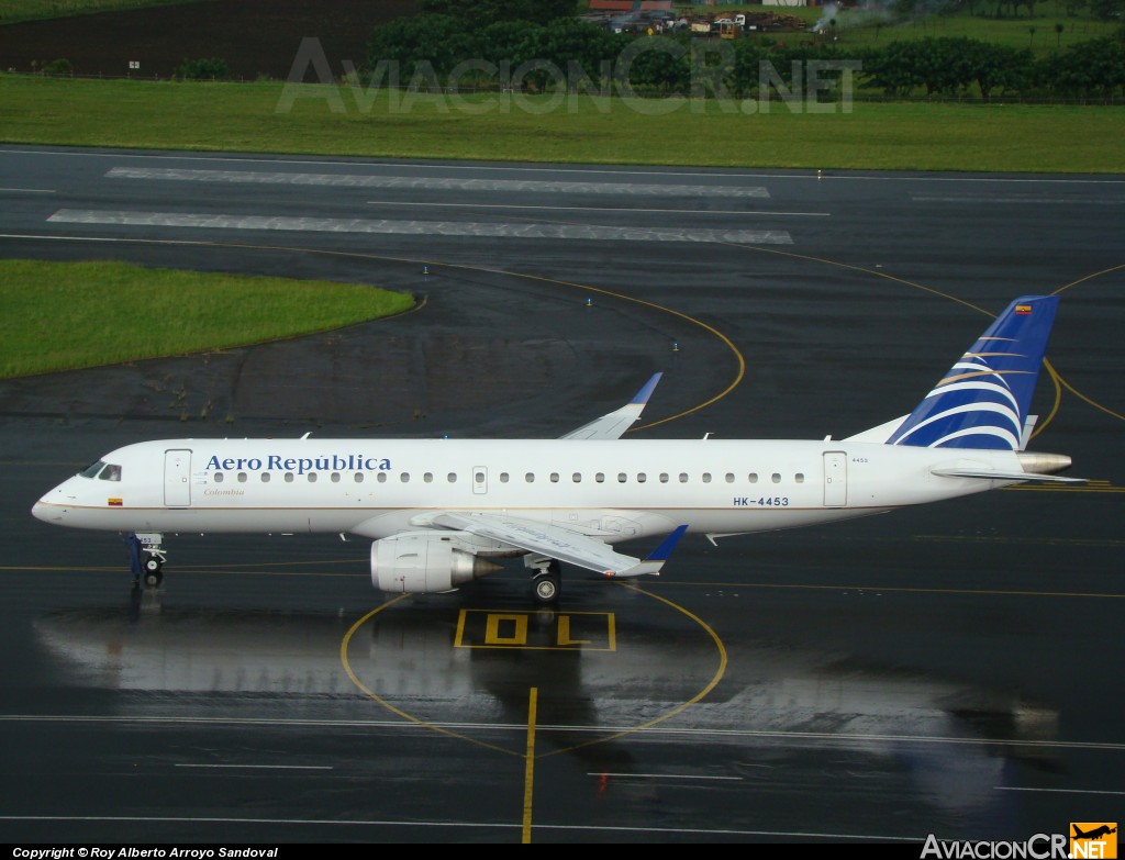 HK-4453 - Embraer ERJ-190-100AR - AeroRepublica