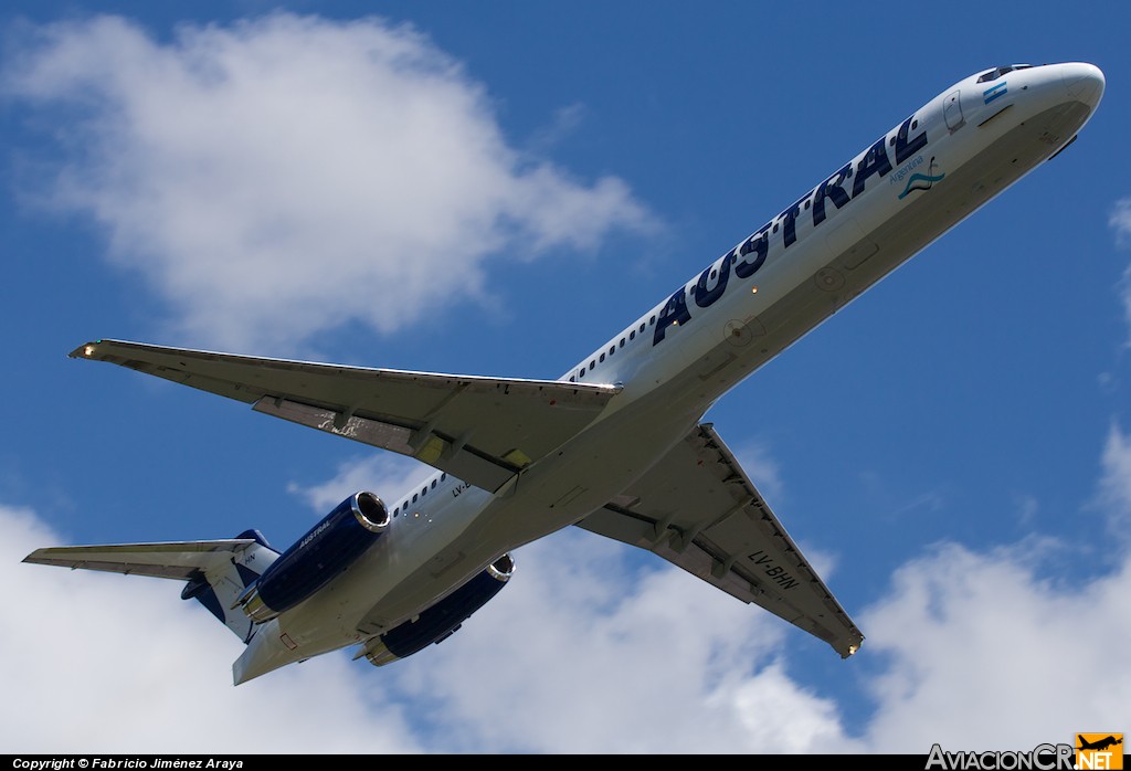 LV-BHN - McDonnell Douglas MD-83 (DC-9-83) - Austral Líneas Aéreas