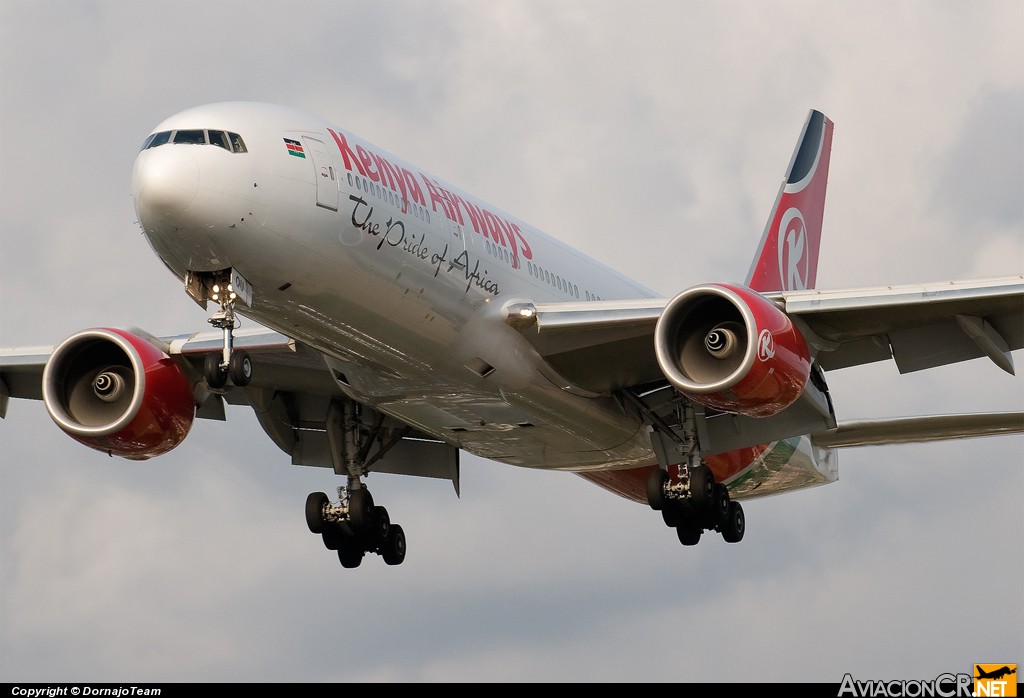 5Y-KQU - Boeing 777-2U8/ER - Kenya Airways