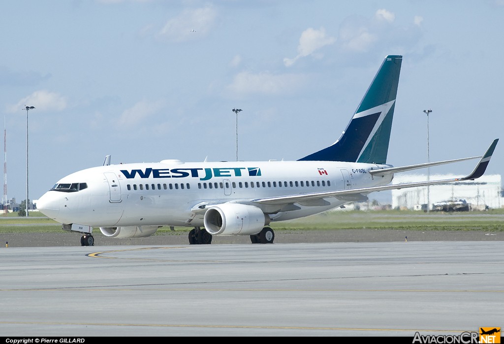 C-FWBL - Boeing 737-7CT - Westjet