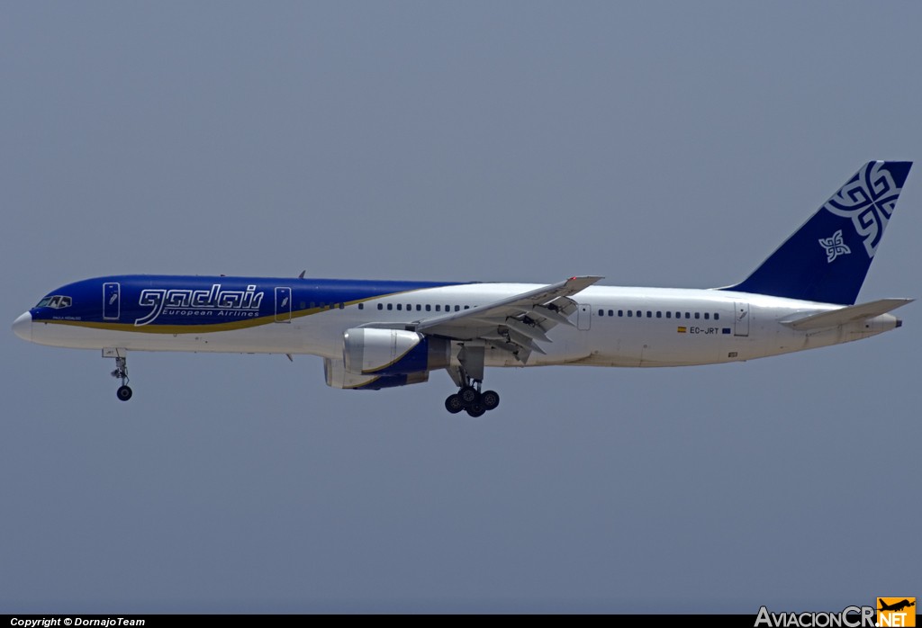EC-JRT - Boeing 757-236 - Gadair European Airlines