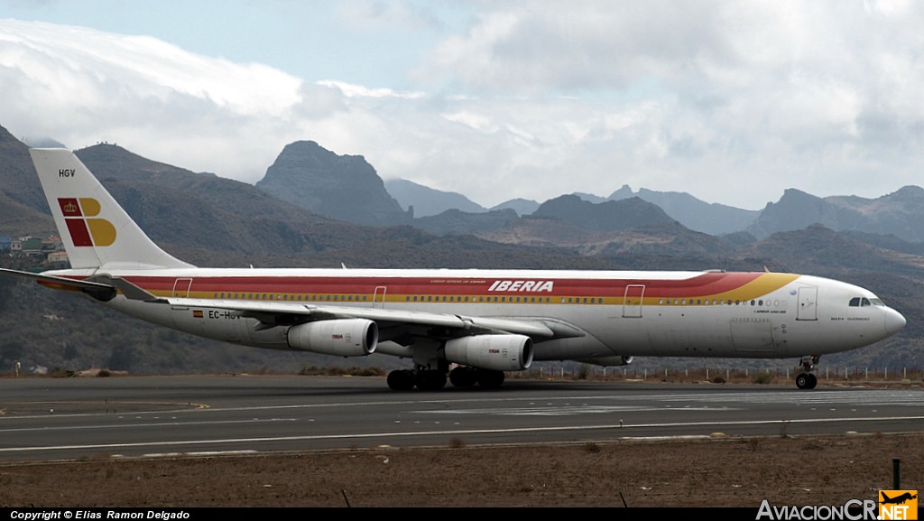 EC-HGV - Airbus A340-313X - Iberia