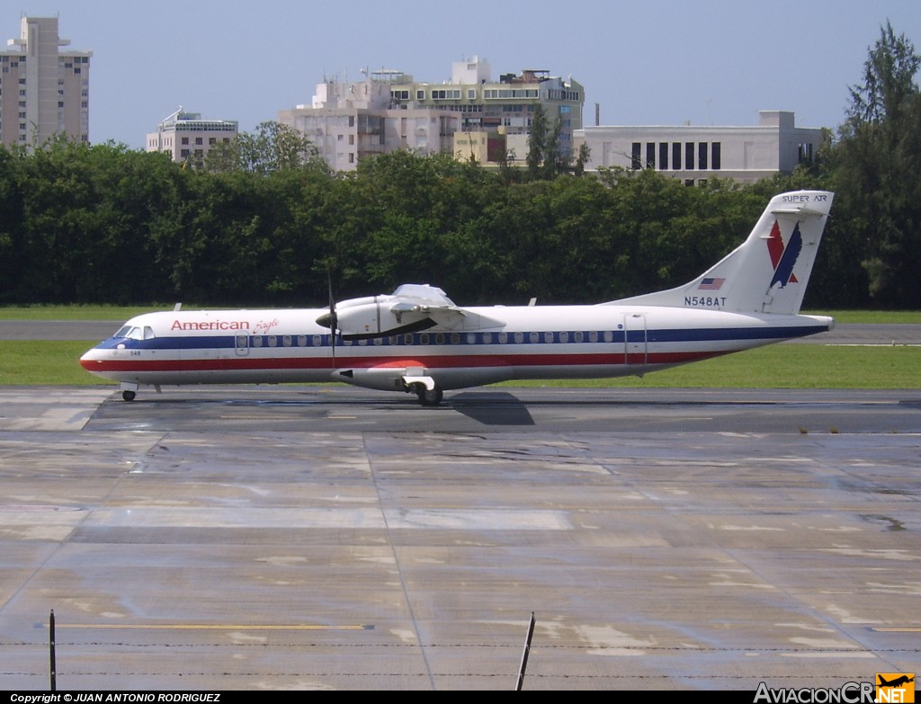 N548AT - ATR 72-212A - American Eagle