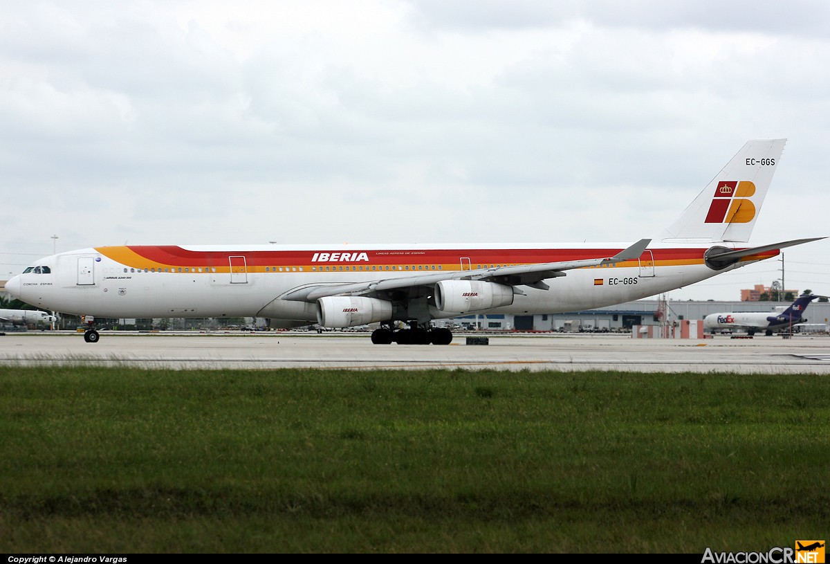 EC-GGS - Airbus A340-313 - Iberia