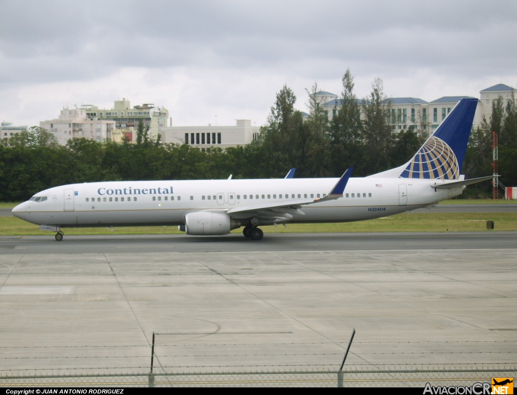 N32404 - Boeing 737-924 - Continental Airlines