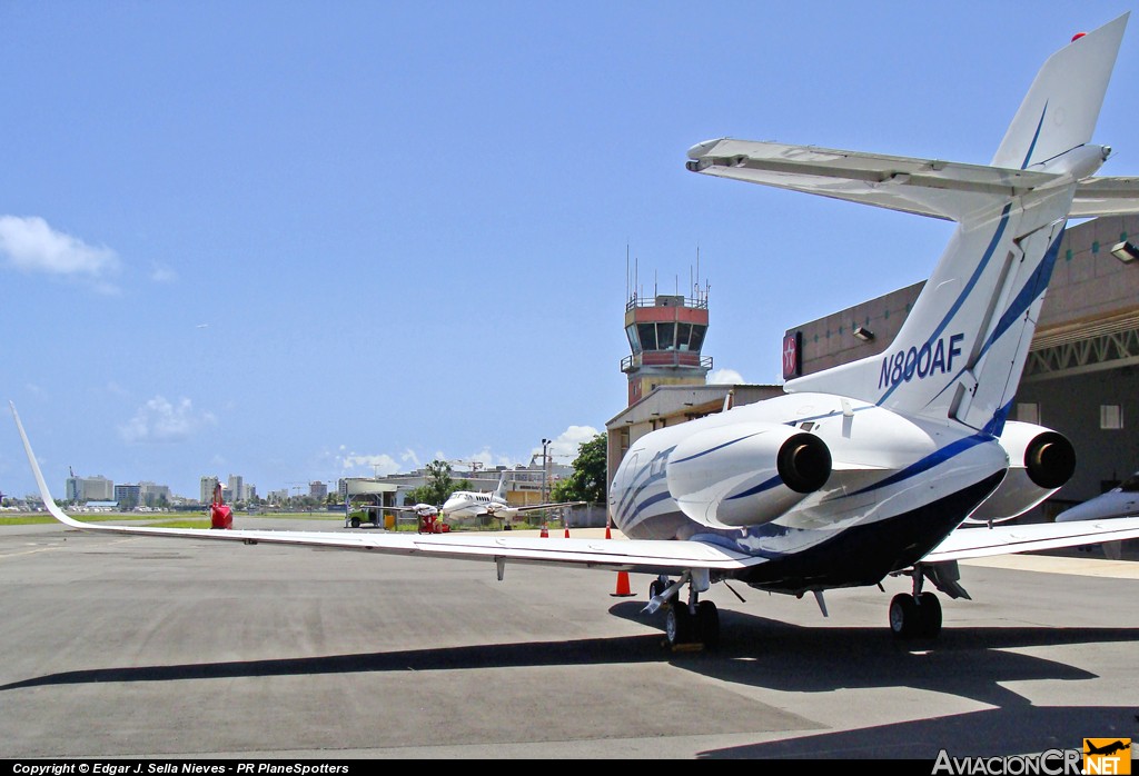 N800AF - British Aerospace BAe 125 - Privado