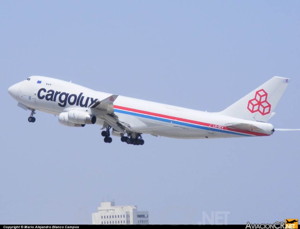 LX-DCV - Boeing 747-4B5(BCF) - Cargolux