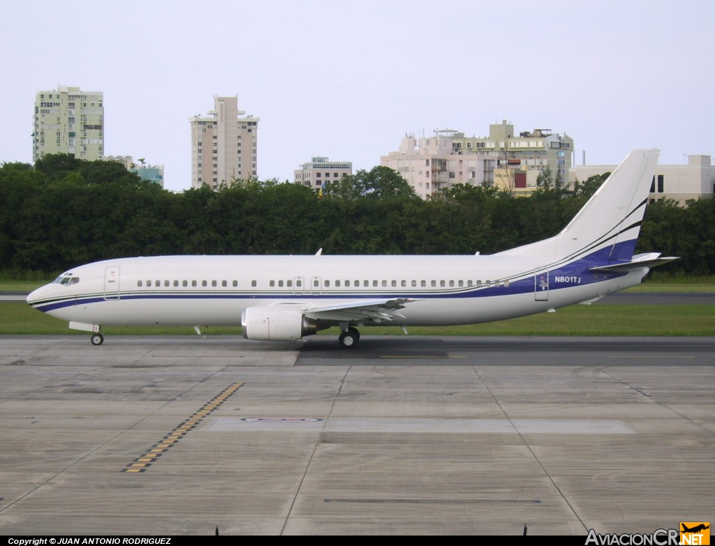 N801TJ - Boeing 737-4B7 - Privado