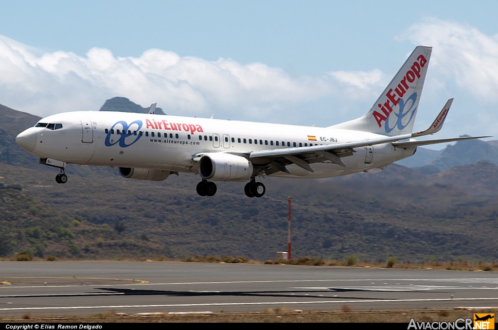 EC-JBJ - Boeing 737-85P - Air Europa