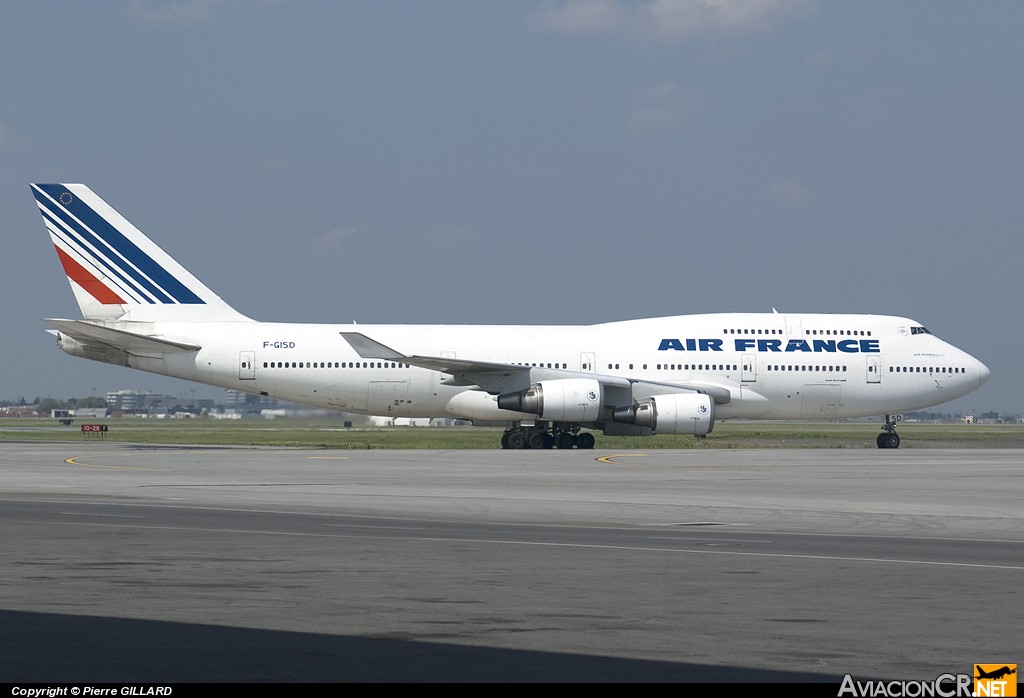 F-GISD - Boeing 747-428(M) - Air France