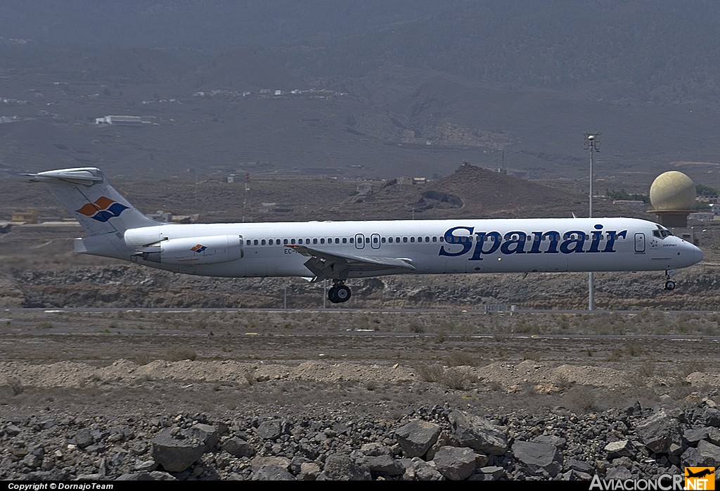 EC-HFT - McDonnell Douglas MD-82 (DC-9-82) - Spanair